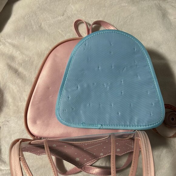 Pink Lantern Ita Bag Backpack by Tinkerbells Kawaii Convertible Crossbody - Picture 9 of 11